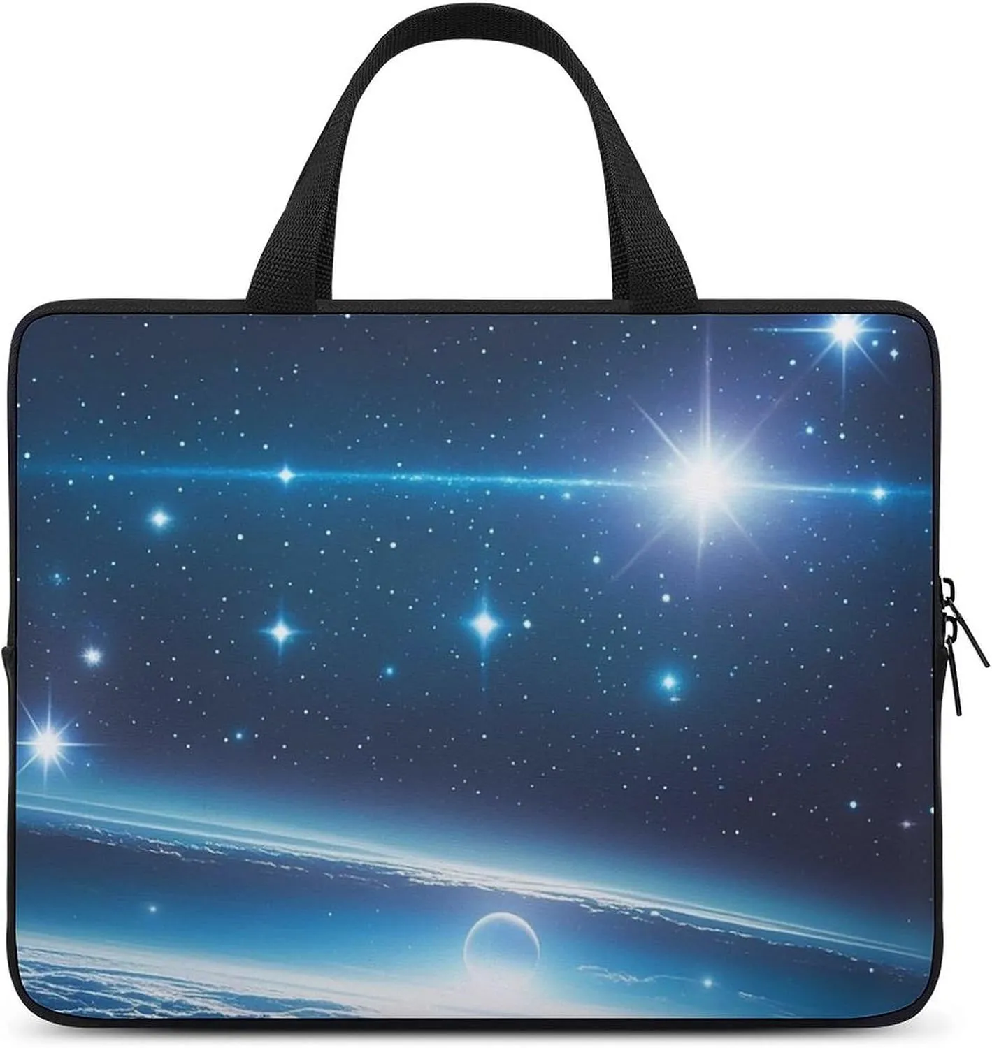 Laptop Case Sleeve Shockproof Computer Carrying Bag Astronomical Art Laptop Bag Tote Lightweight Notebook Case Cover Traveling Briefcase Handle Bags for Travel Business 12inch