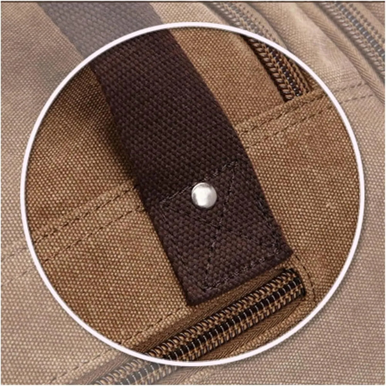 Large-Capacity Luggage Bag Fashion Leisure Travel Bag Trendy Outdoor Messenger Portable Canvas Travel Bag(3)