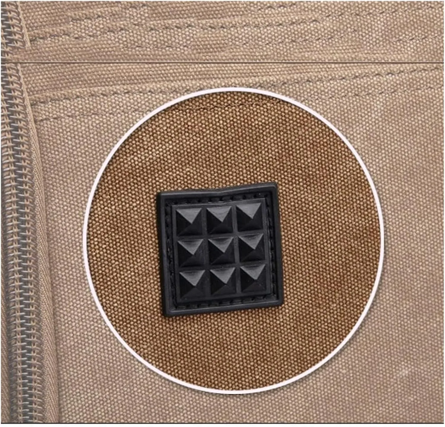 Large-Capacity Luggage Bag Fashion Leisure Travel Bag Trendy Outdoor Messenger Portable Canvas Travel Bag(3)