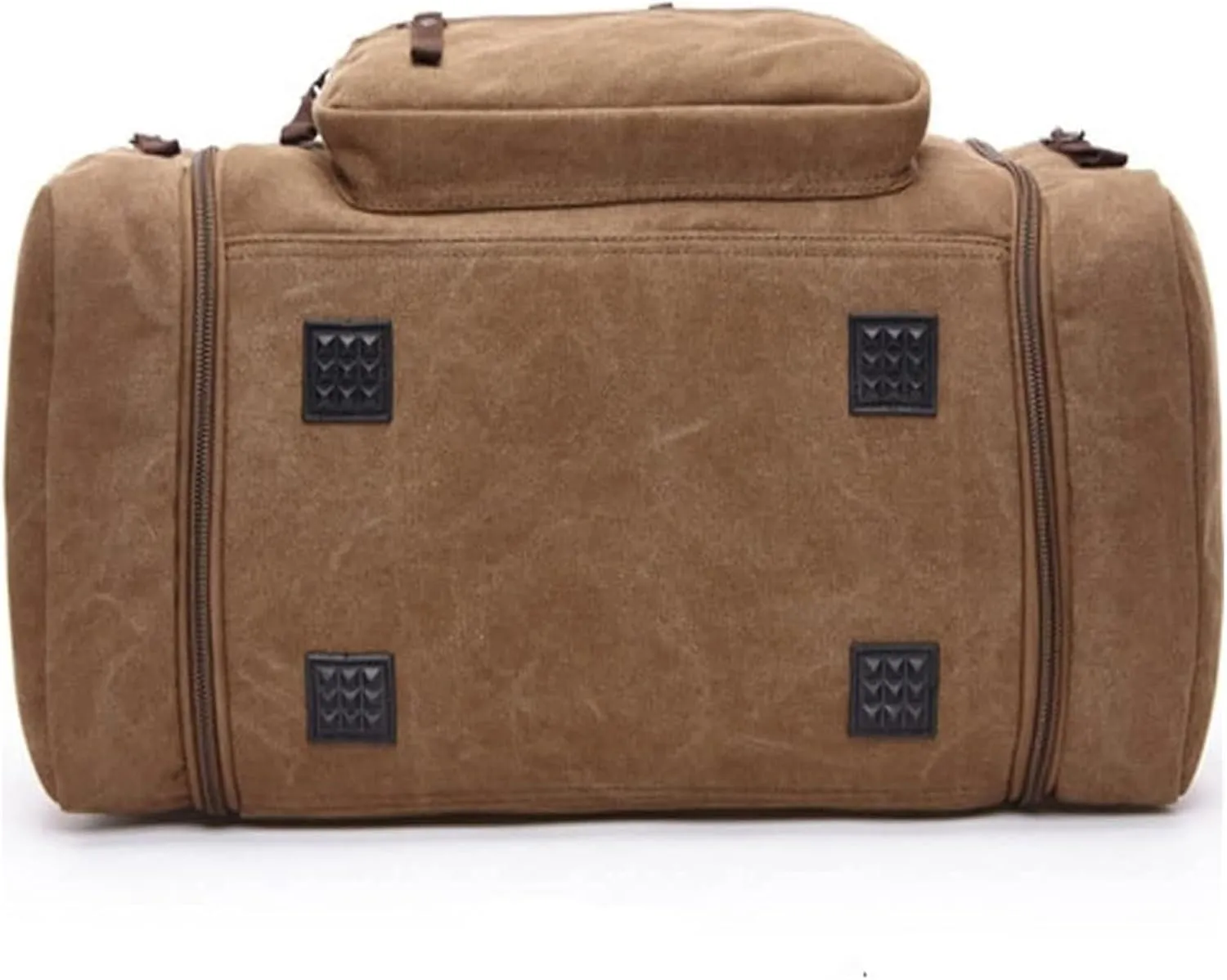 Large-Capacity Luggage Bag Fashion Leisure Travel Bag Trendy Outdoor Messenger Portable Canvas Travel Bag(3)