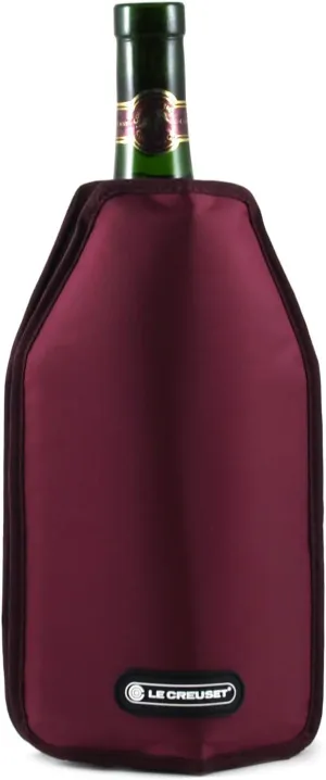 Le Creuset Wine Cooler Sleeve, Burgundy, Burgandy