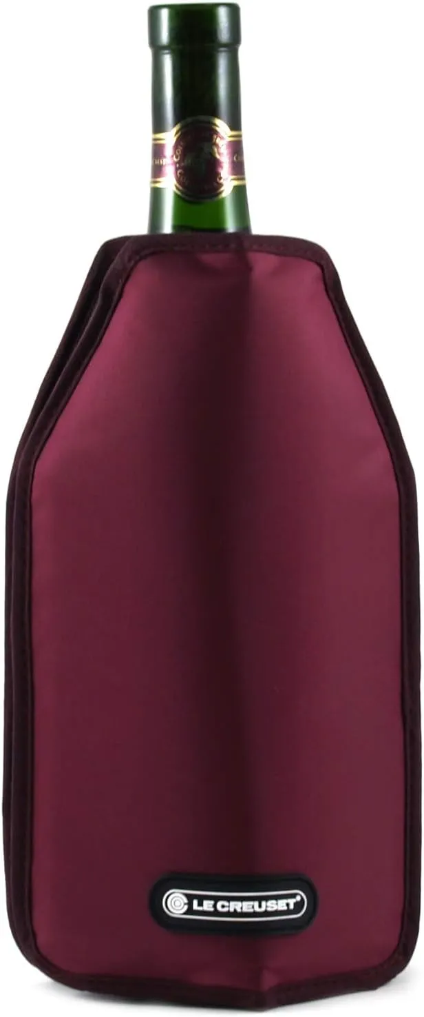 Le Creuset Wine Cooler Sleeve, Burgundy, Burgandy