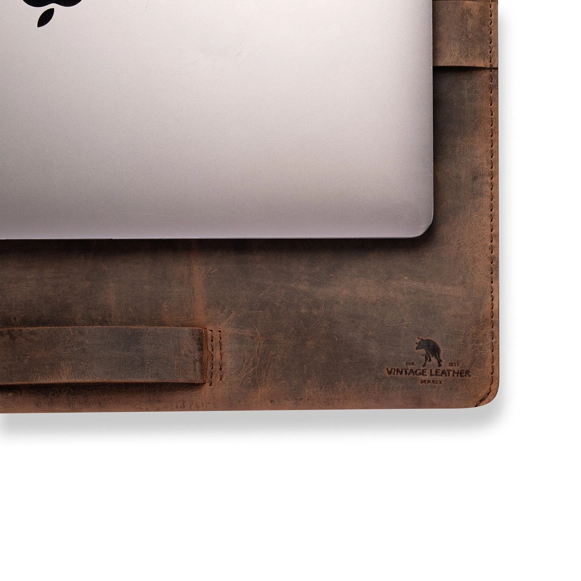 Leather Laptop Sleeve for 13 Inch Laptop Brown - Baxter