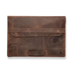 Leather Laptop Sleeve for 13 Inch Laptop Brown - Baxter