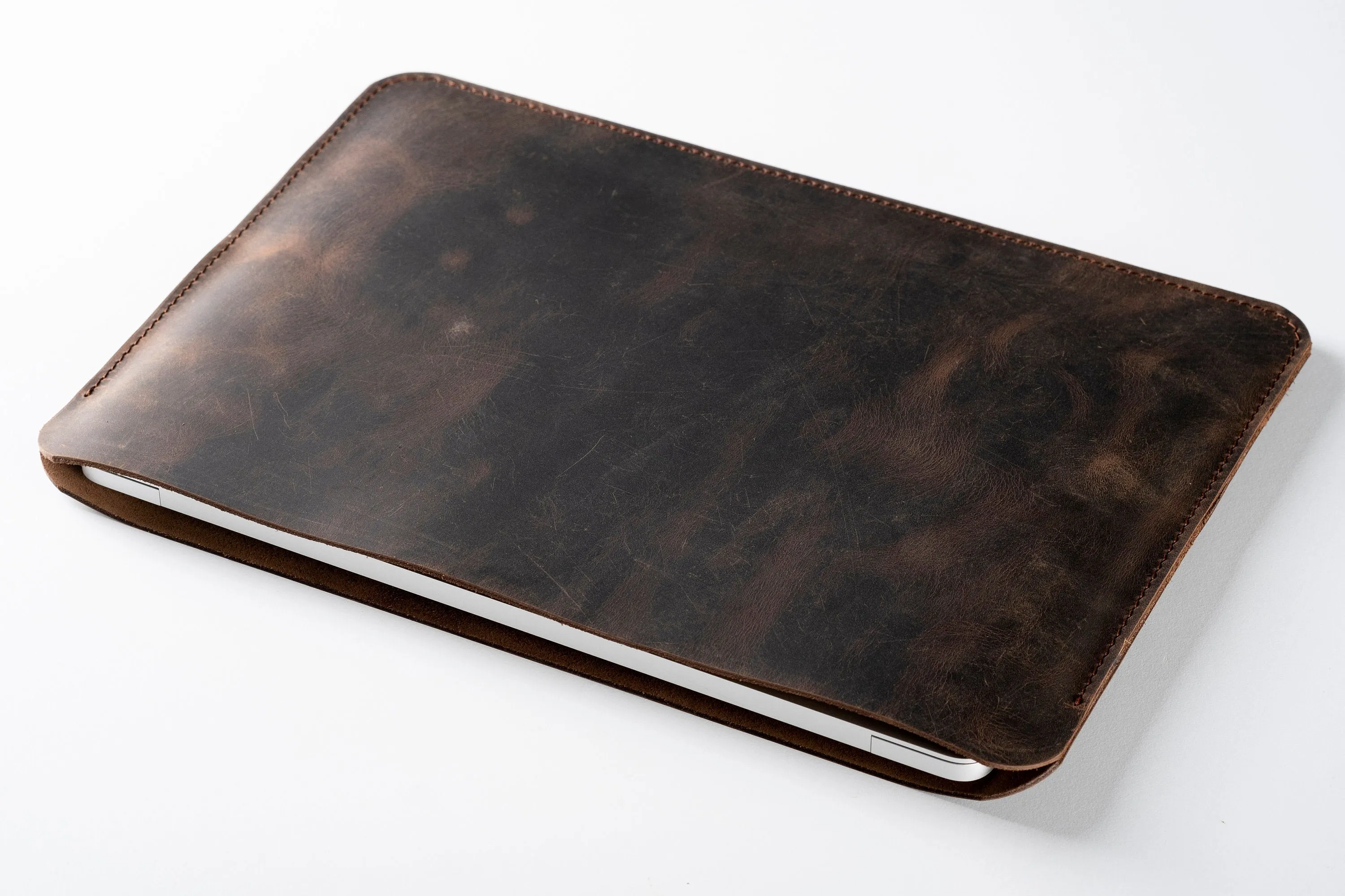 Leather Laptop Sleeve, Leather Sleeve Bag for Dell XPS 17, Laptop Cover for Dell XPS 17, 12th Generation & 13th Generation, Personalized