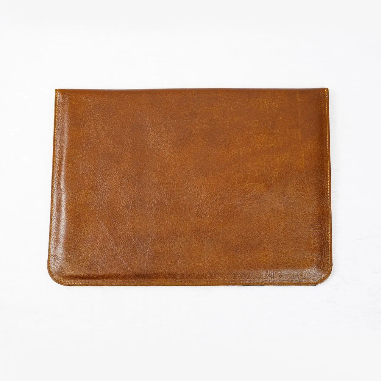 Leather Laptop Sleeve - Tan