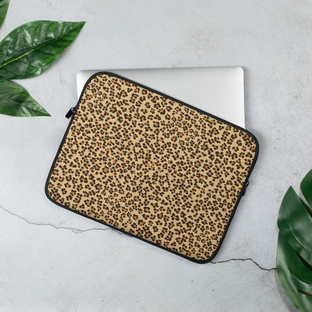 Leopard Print Laptop Case