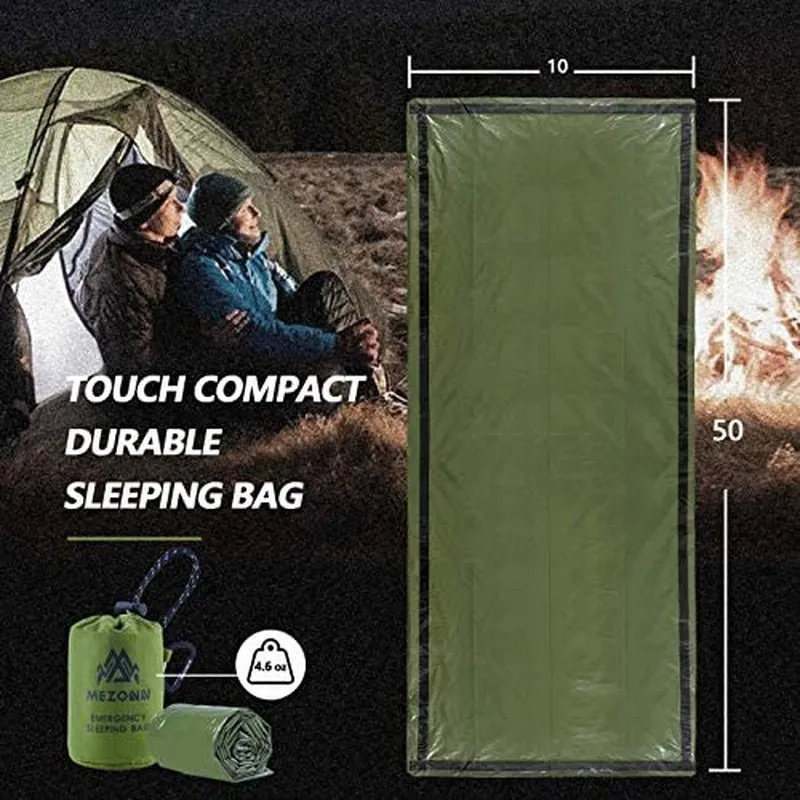 lightweight emergency bivy sack for outdoor survival