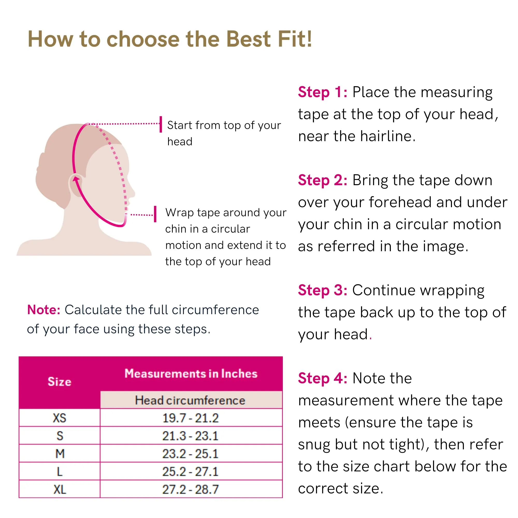 LIPOELASTIC FM Extra - Compression Face Garment (X Large)