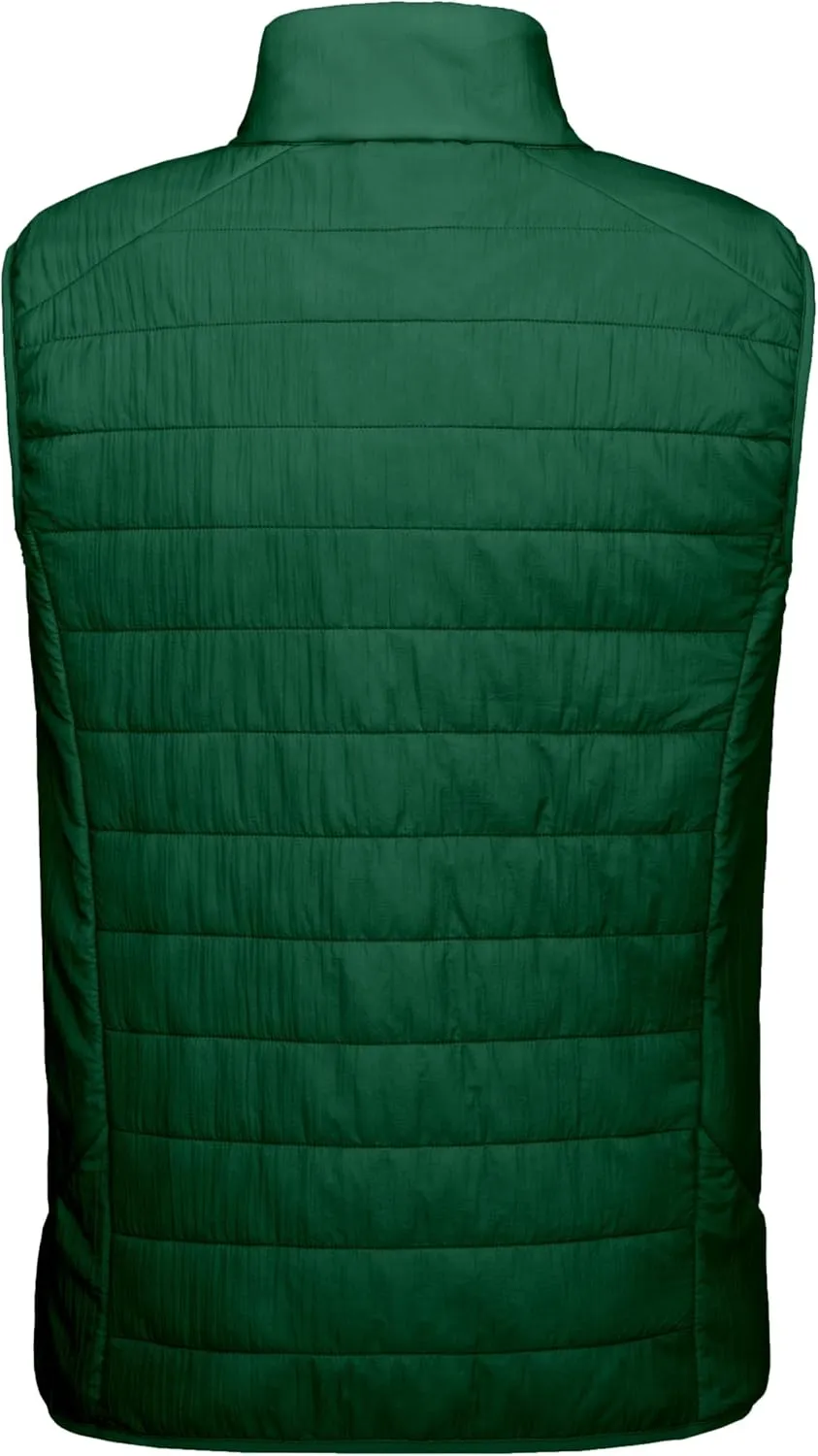 Little Donkey Andy Men's Packable Lightweight Puffer Vest with Recycled Insulation for Running Golf