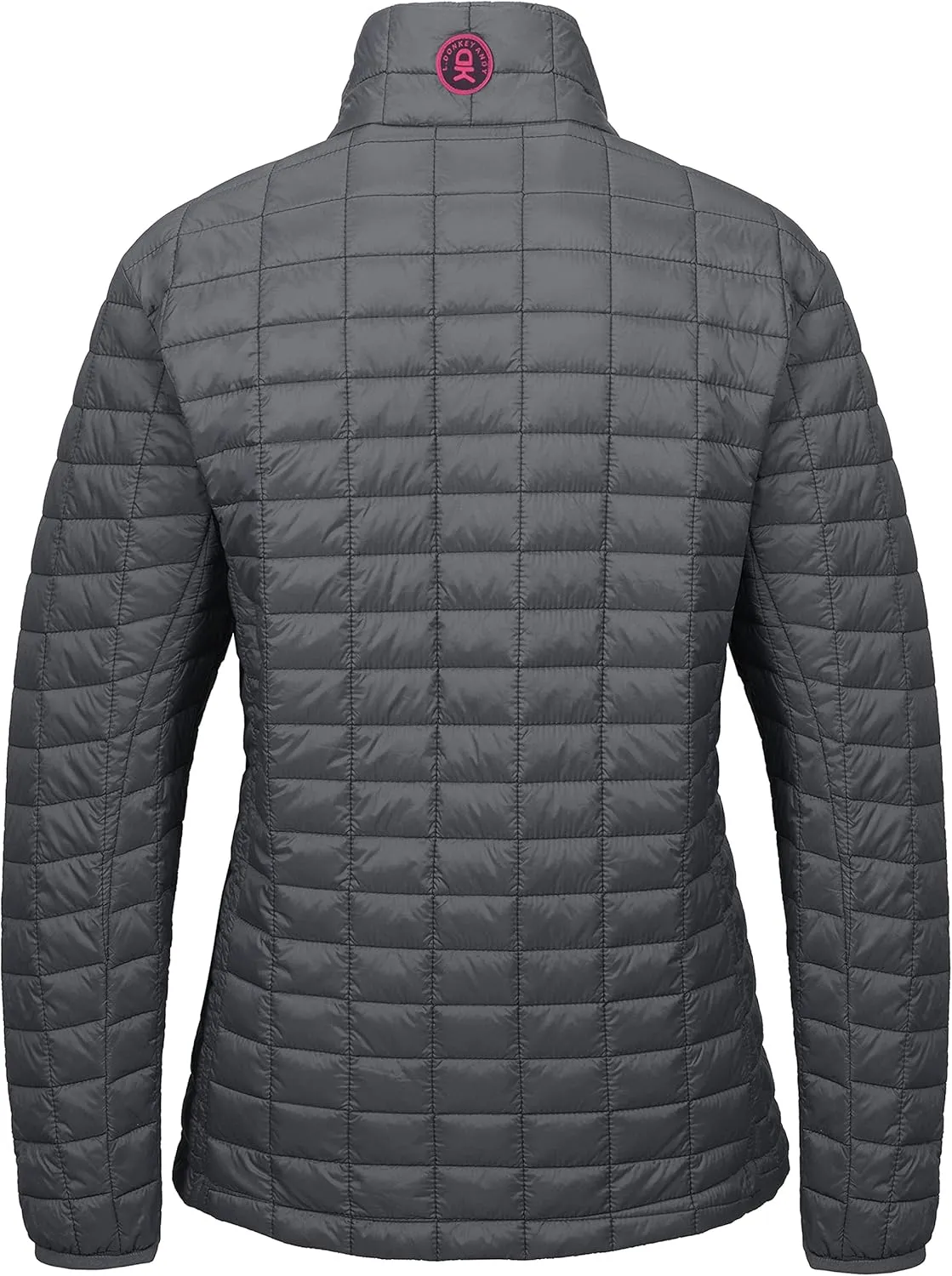 Little Donkey Andy Women's Puffer Jacket, Lightweight Warm Hiking Jacket with Post-Consumer Synthetic Insulation