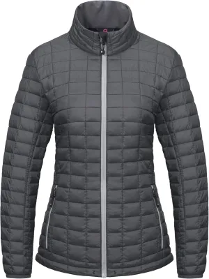 Little Donkey Andy Women's Puffer Jacket, Lightweight Warm Hiking Jacket with Post-Consumer Synthetic Insulation