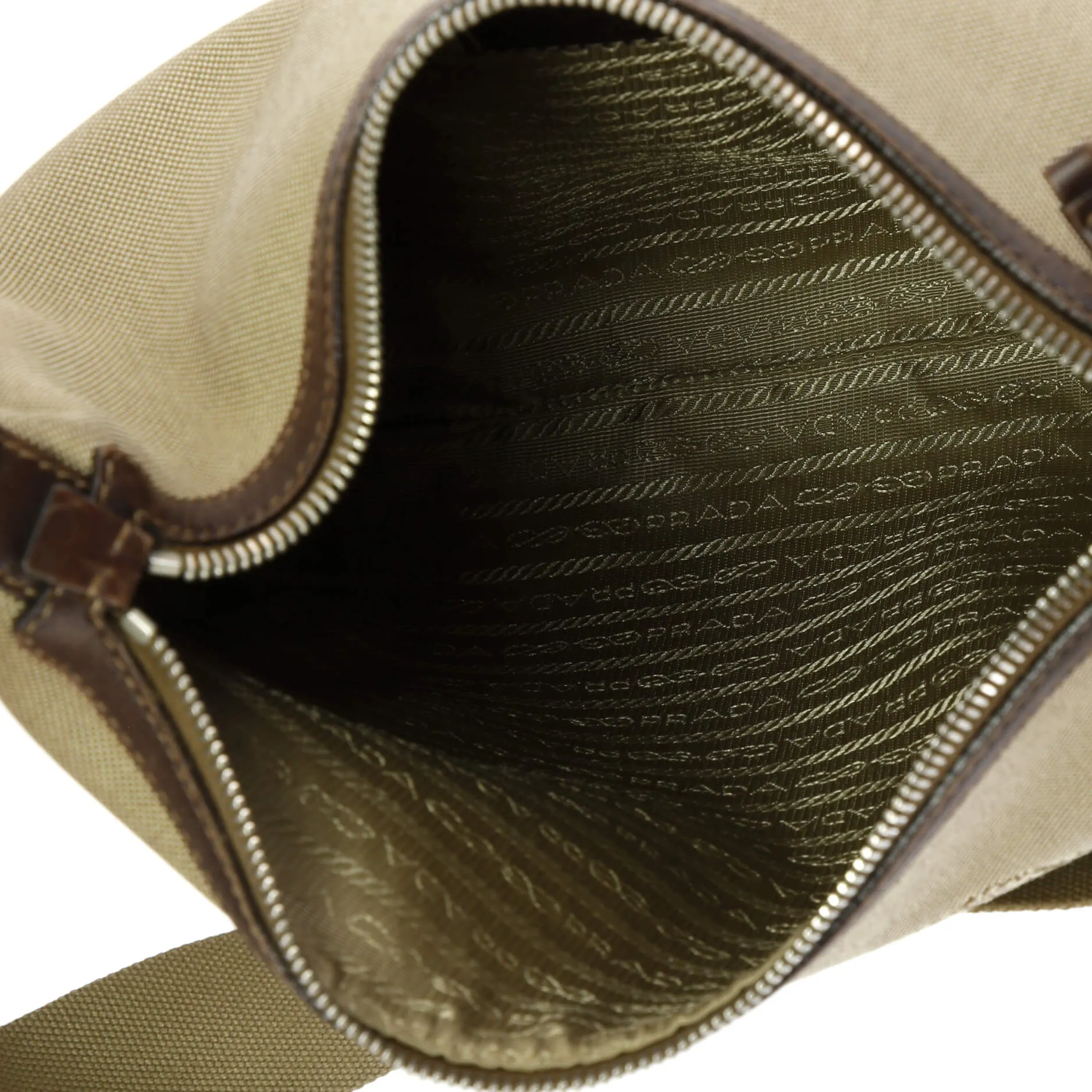 Logo Messenger Bag Canvas with Leather Medium