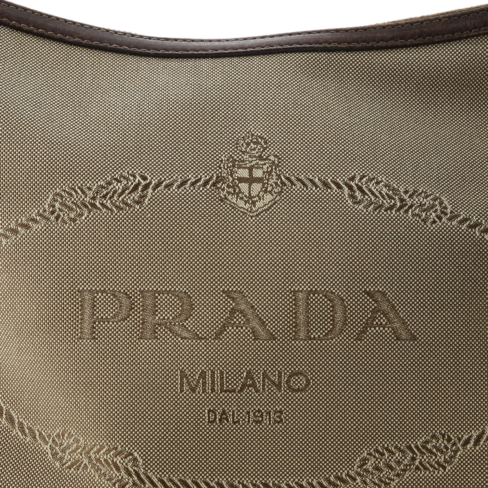 Logo Messenger Bag Canvas with Leather Medium