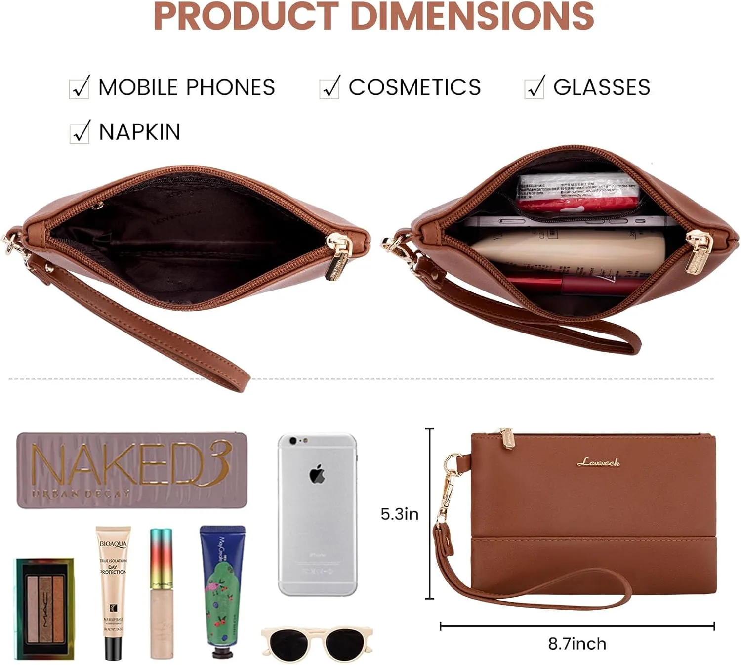 LOVEVOOK Laptop Bag for Women 15.6 inch,Professional Canvas Work Bags Laptop Tote Bag with Cup Holder,Waterproof Laptop Purse Work Tote Computer Briefcase Crossbody Handbag for Teacher Office Travel