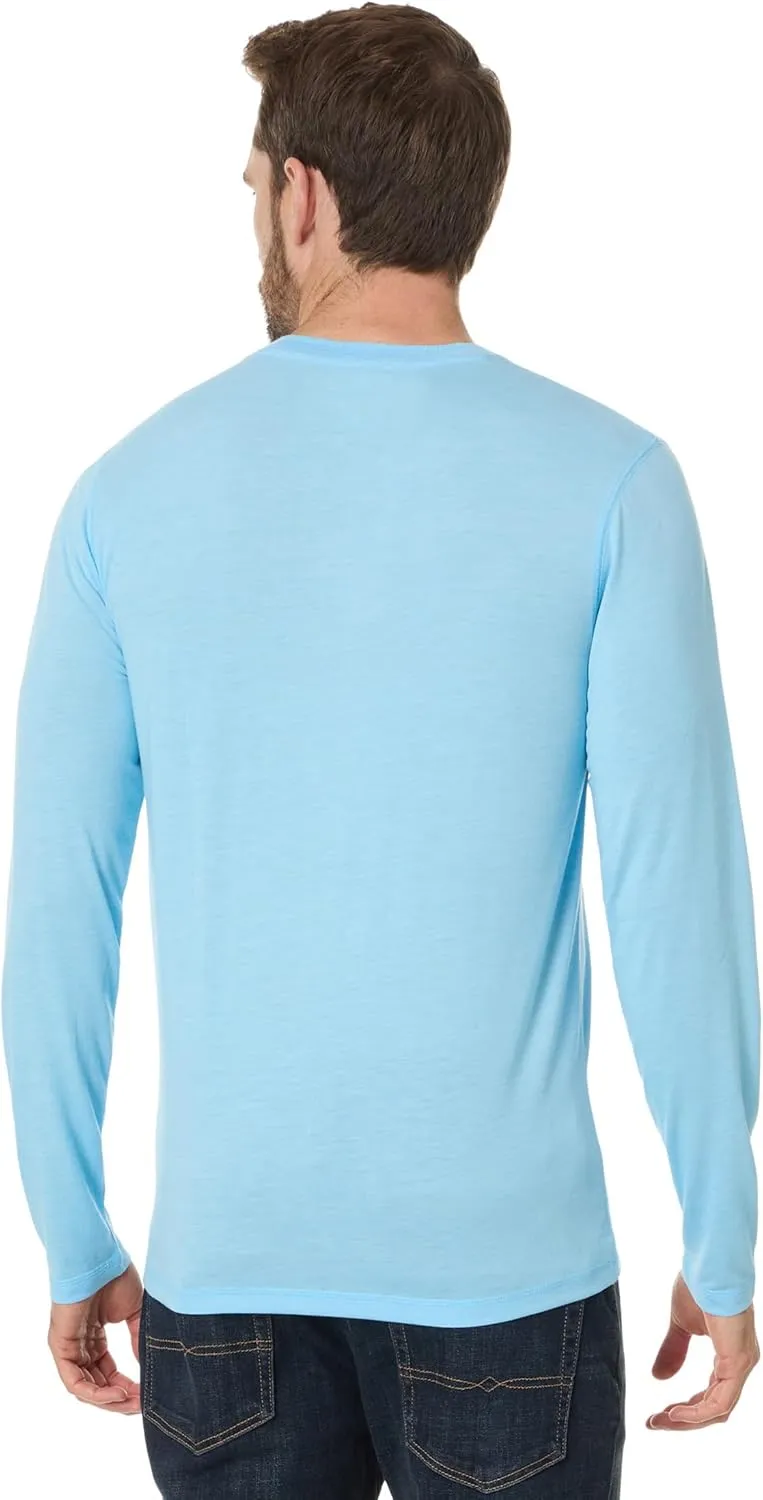 Lucky Brand Men's Tencel Jersey Long Sleeve Henley