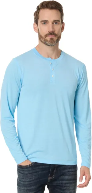 Lucky Brand Men's Tencel Jersey Long Sleeve Henley