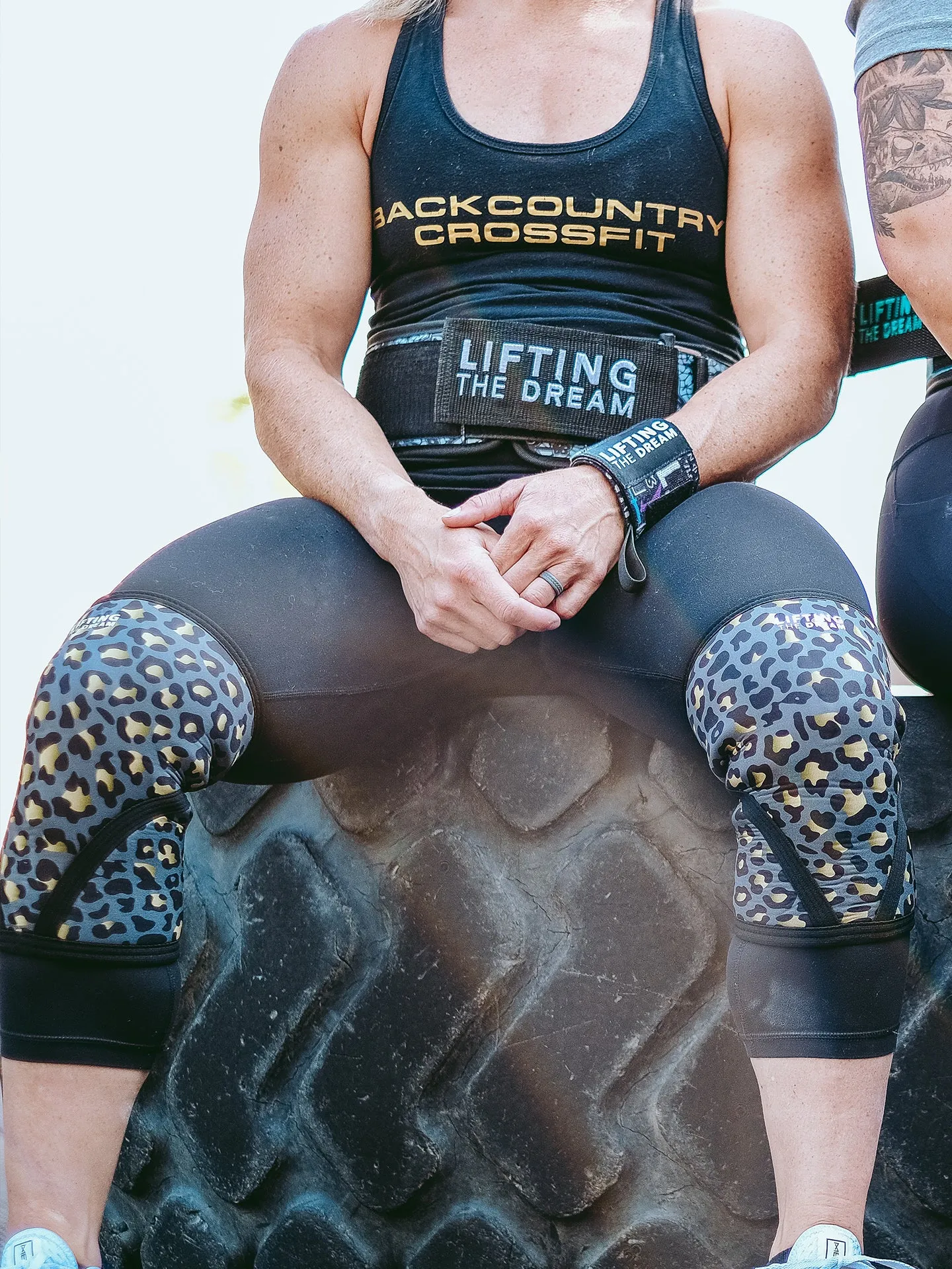 Lucky Leopard Knee Sleeves