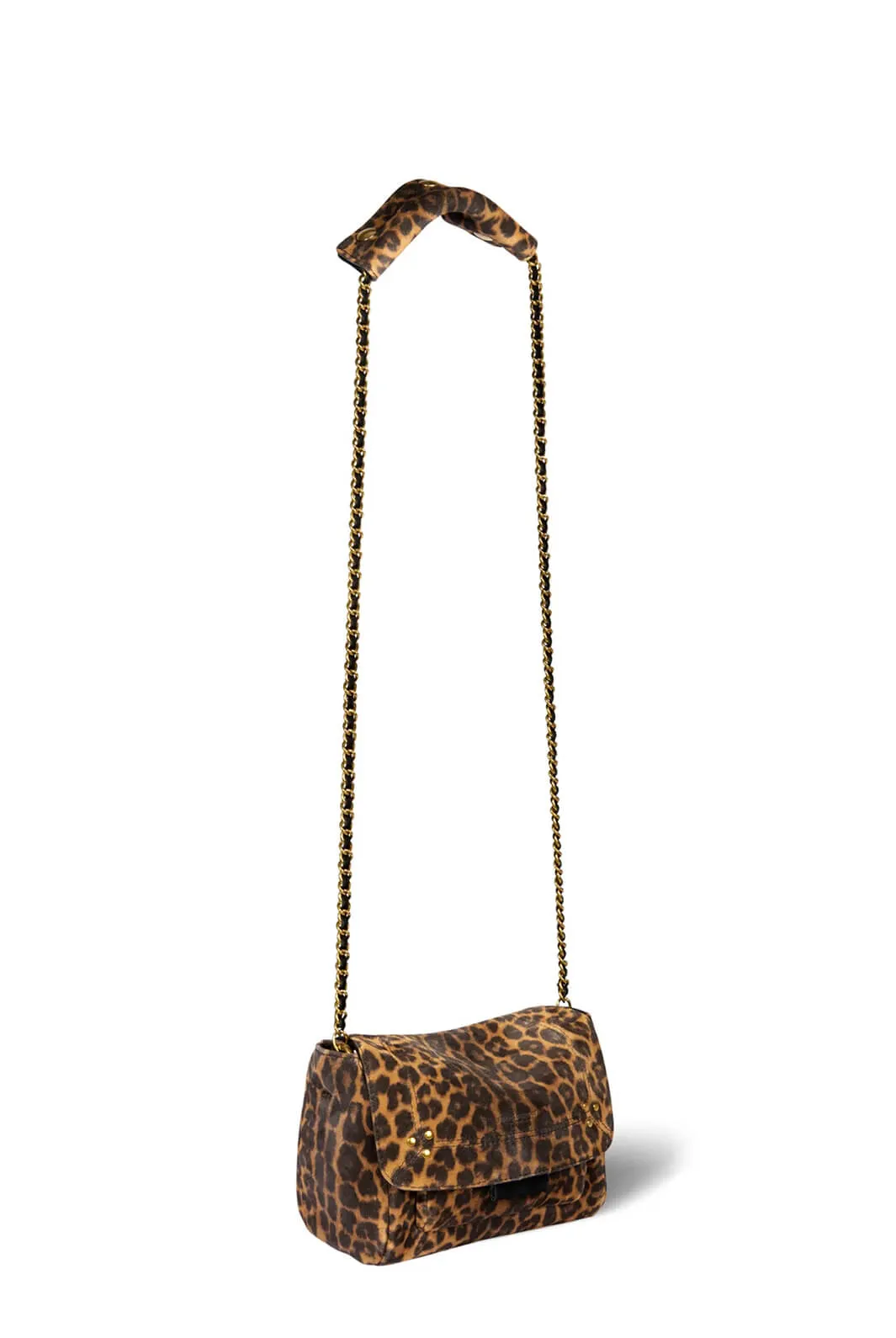 Lulu S Léopard chamois split suede