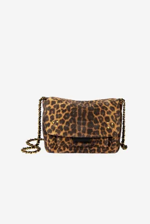 Lulu S Léopard chamois split suede
