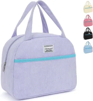Lunch Bag Reusable Insulated Tote Lunch Bag for Women/Men Cooler Lunch Box Adult Water Resistant Work Picnic Beach or Travel