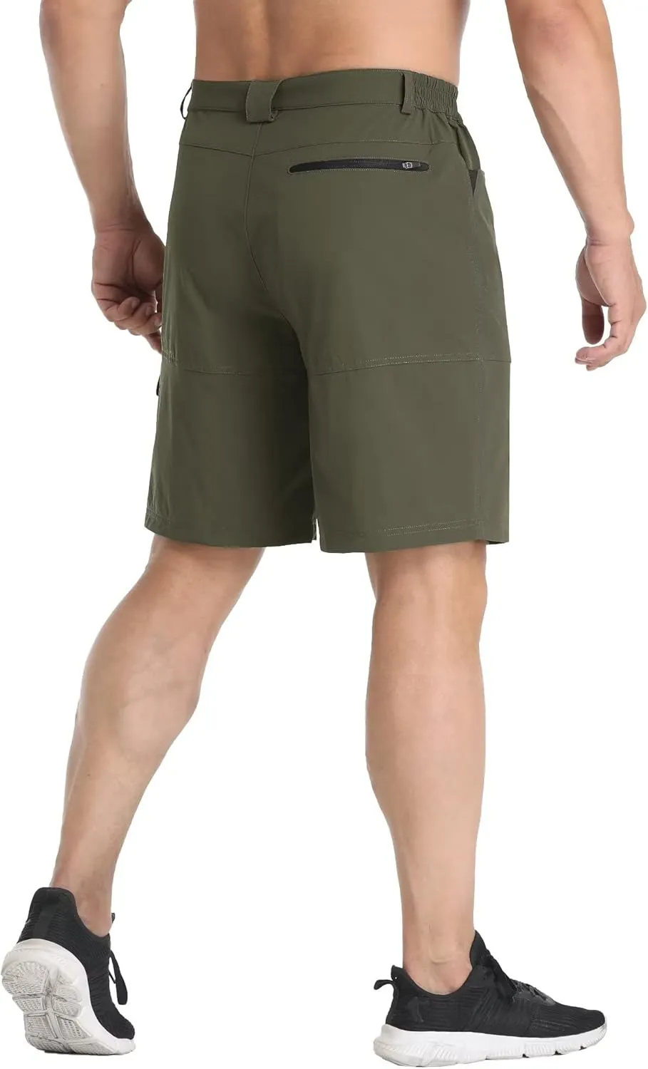 MAGCOMSEN Men's Hiking Cargo Shorts 9" Quick Dry Lightweight Summer Casual Shorts for Men Work Golf Outdoor 5 Pockets
