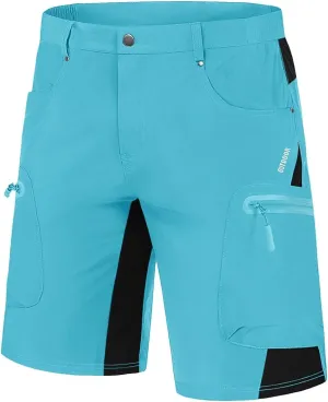 MAGCOMSEN Men's Hiking Shorts 5 Pockets Ripstop, Quick Dry, Summer Athletic Shorts for Workout, Hiking, Cycling