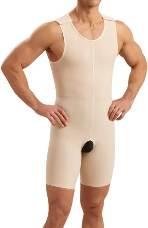 MARENA MB2 Zipperless Men’s Sleeveless Bodysuit - Post Surgery Compression Garment
