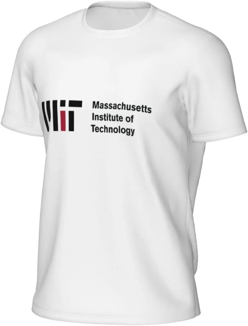 Massachusetts Institute of Technology Men's Short-Sleeved Round Neck Mesh T-Shirt