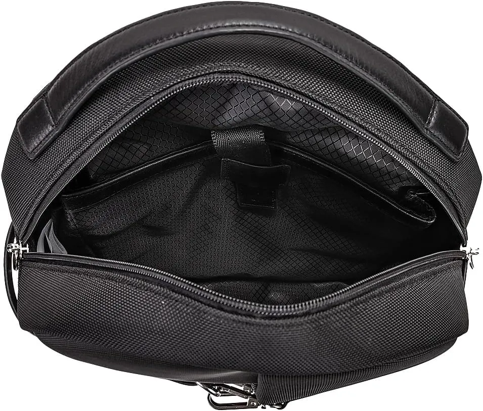McKlein 15" Nylon, Business Casual, Laptop & Tablet Backpack- OAKLAND- Black