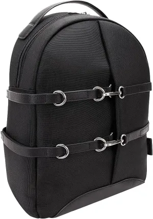 McKlein 15" Nylon, Business Casual, Laptop & Tablet Backpack- OAKLAND- Black