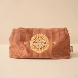 Medium Corduroy Pouch | Dusty Pink