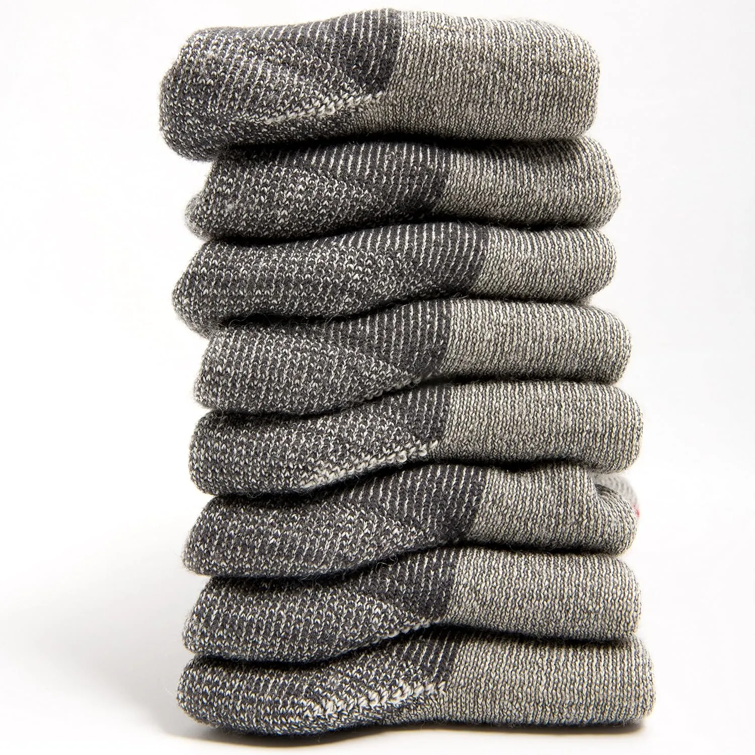 Medium Weight 86% Merino Wool Socks for Winter & Outdoor Hiking and Trekking - 4 Pairs for Men and Women