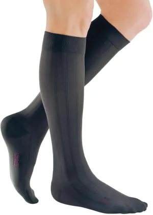 mediven for men classic 30-40 mmHg Calf High Closed Toe Compression Stockings, Tan, II-Standard