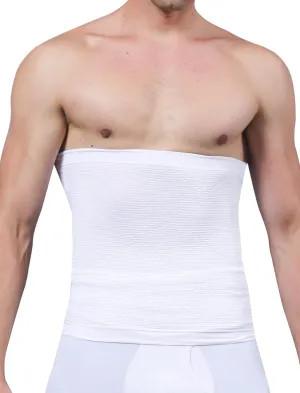 Men Firm Tummy Control Shapewear Compression Waist Cincher Slimming Body Shaper Belly Fat Girdle Stomach Band