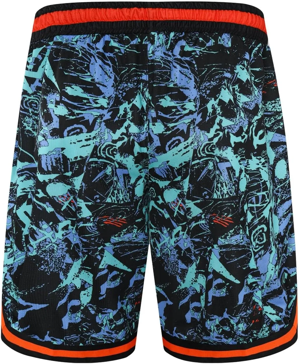 Mens Basketball Athletic Shorts with Zip Pockets Mesh Workout Active Performance Gym Shorts