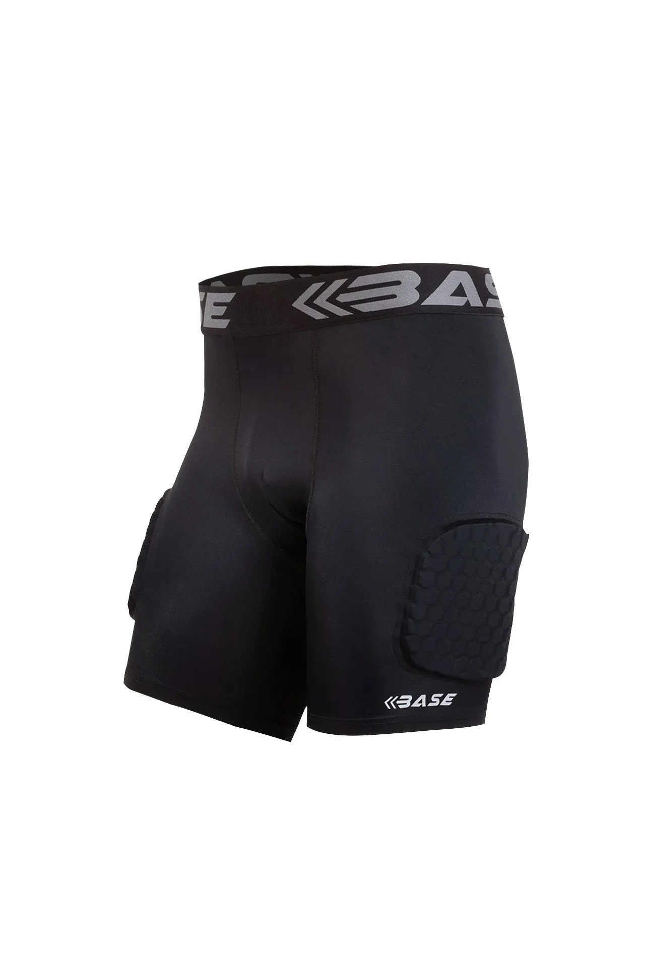 Men's Padded Compression Short - Black