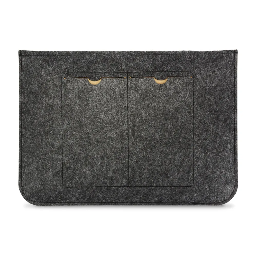 Merino Wool Laptop Sleeve 13-inch Set