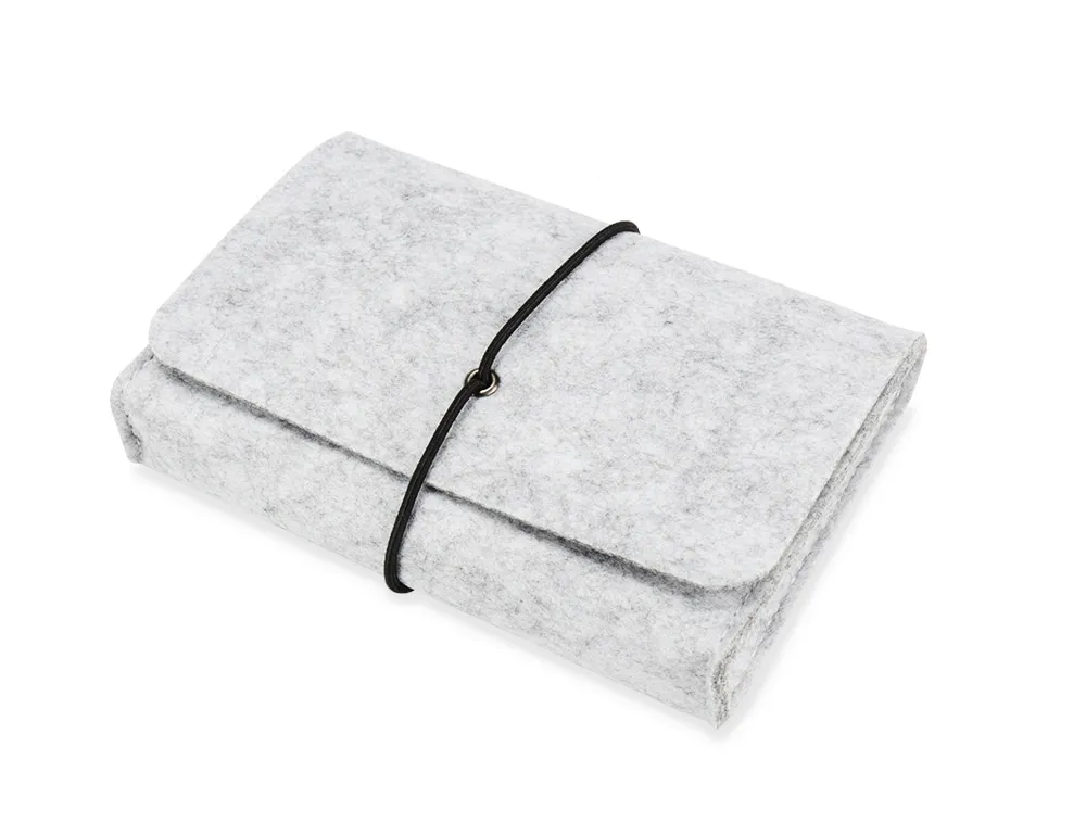 Merino Wool Laptop Sleeve 13-inch Set
