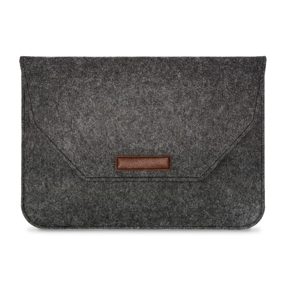 Merino Wool Laptop Sleeve 13-inch Set
