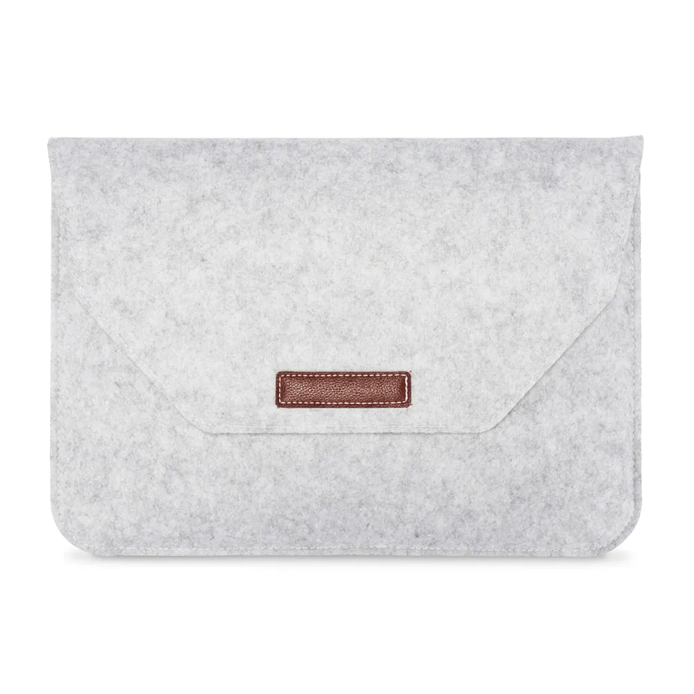 Merino Wool Laptop Sleeve 13-inch Set