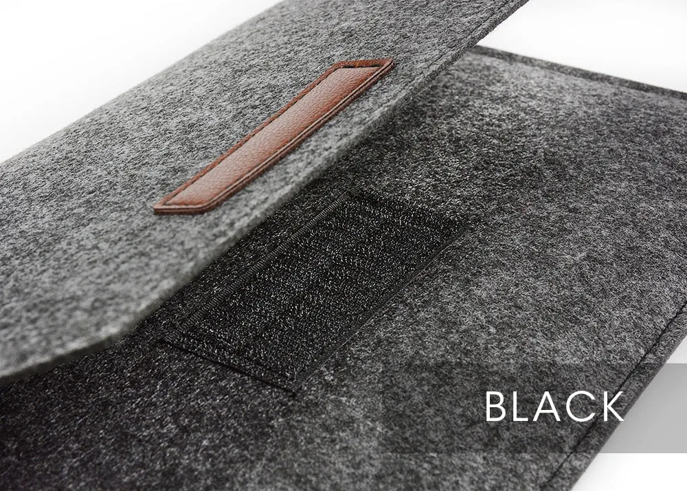 Merino Wool Laptop Sleeve 13-inch Set