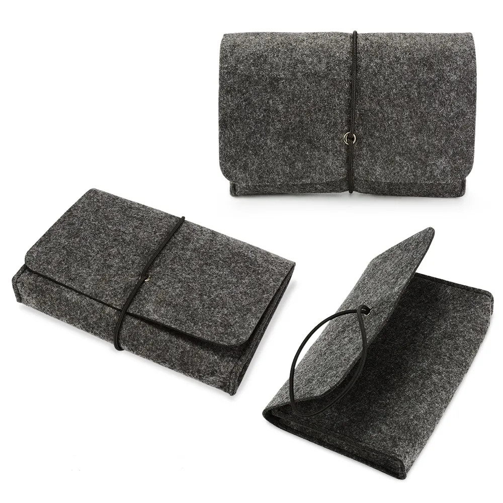 Merino Wool Laptop Sleeve 13-inch Set