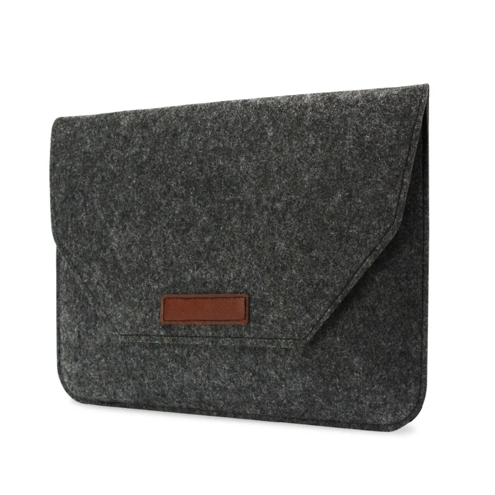 Merino Wool Laptop Sleeve 13-inch Set