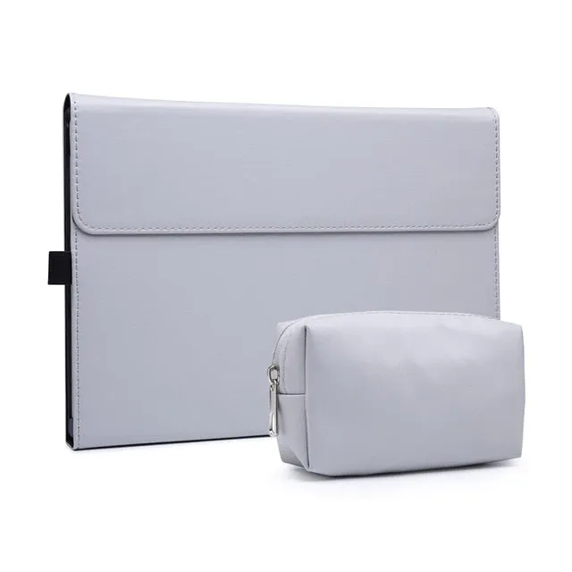 Microsoft Surface Pro Leather Laptop Sleeve Set 12-inch