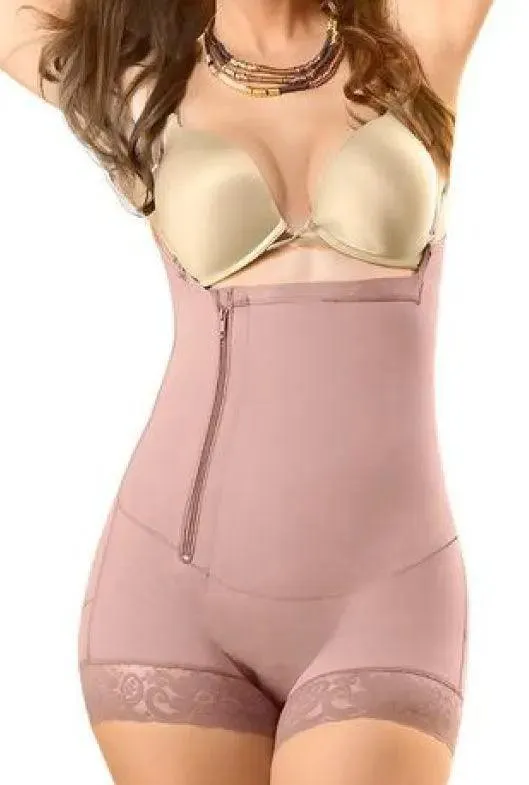 Mid thigh With side zipper #09046