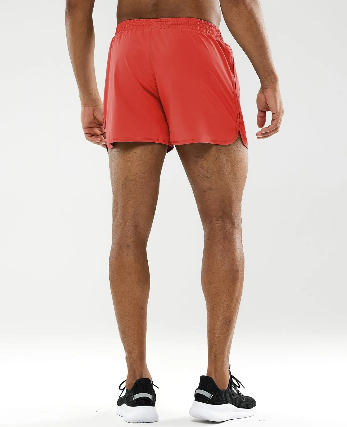 MIER Men's 3 Inches Quick Dry Running Shorts Liner Lightweight Water Resistant Athletic Workout Lined Shorts