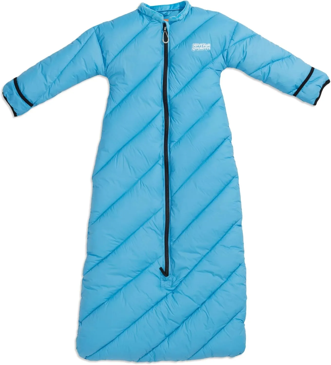 Mighty Mo 40° Kids Sleeping Bag (Ages 3-5). The Comfiest, Coziest Camping Sleeping Bag for Kids, with Adjustable Cuffs.