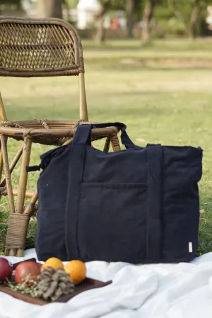 Minimalist Corduroy Shoppers Tote