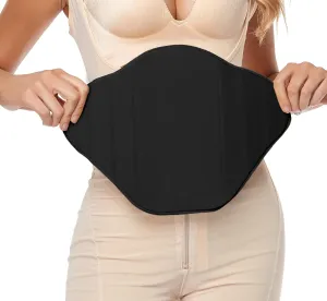 Moolida Lipo Foam Compression Ab Board Post Surgery Abdominal Board Liposuction (Black)